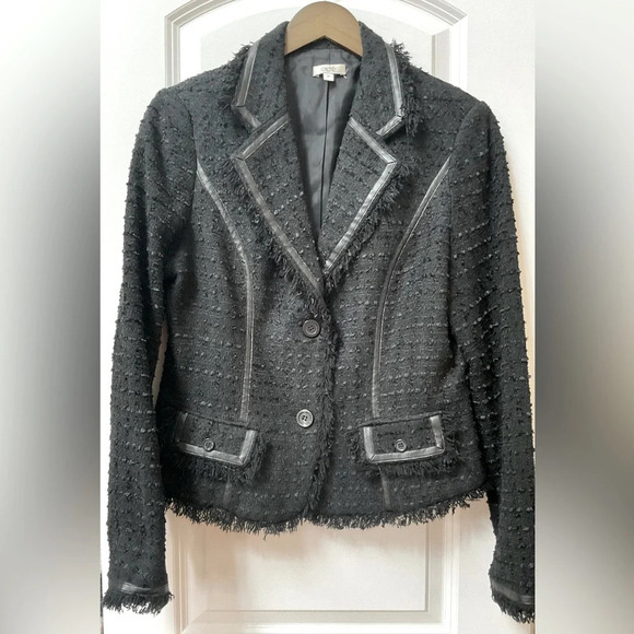 Cache Jackets & Blazers - Cache Vintage Tweed Jacket/Blazer